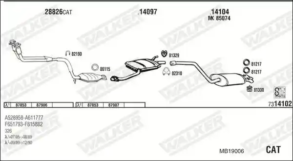 WALKER MB19006