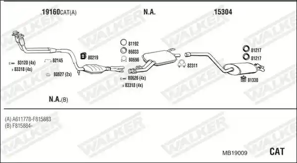 WALKER MB19009