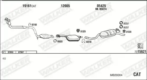 WALKER MB20004