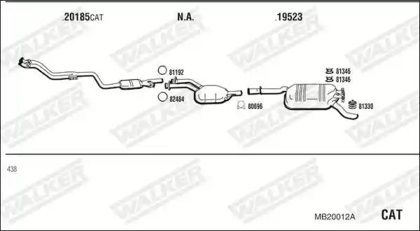 WALKER MB20012A