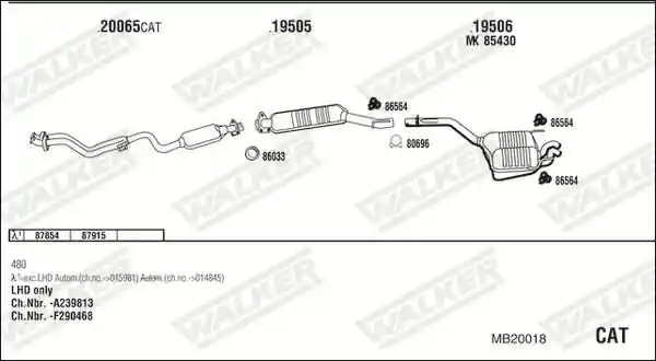 WALKER MB20018