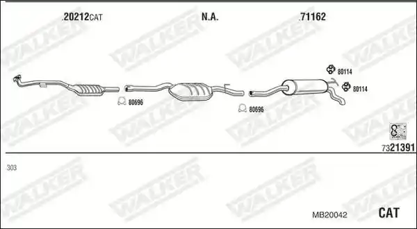 WALKER MB20042