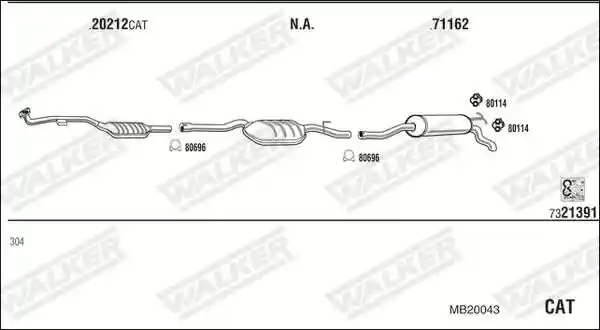 WALKER MB20043