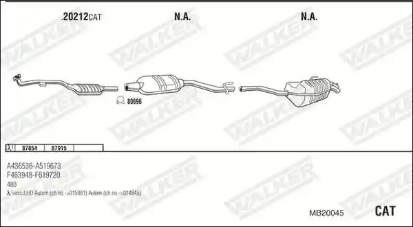 WALKER MB20045