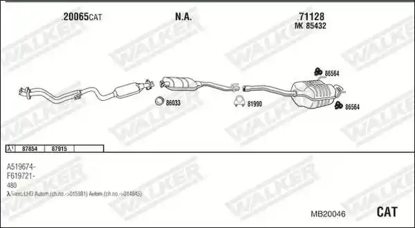 WALKER MB20046