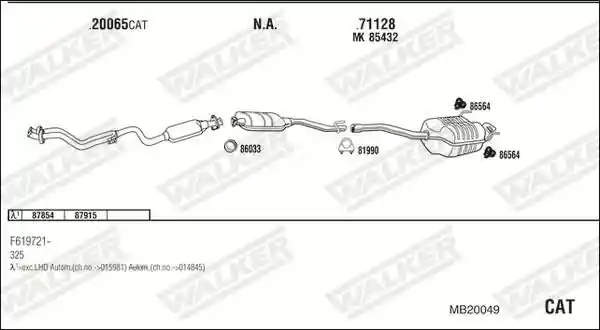 WALKER MB20049
