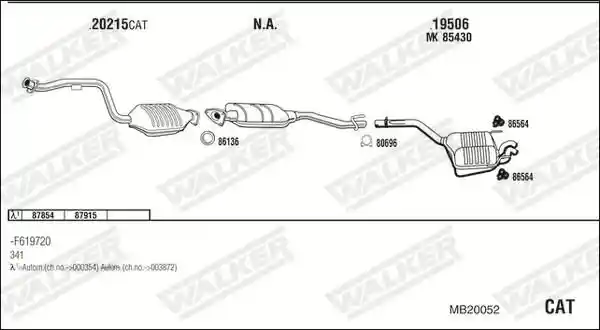 WALKER MB20052