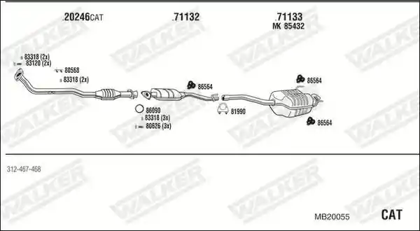 WALKER MB20055