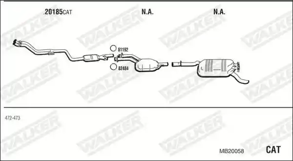 WALKER MB20058