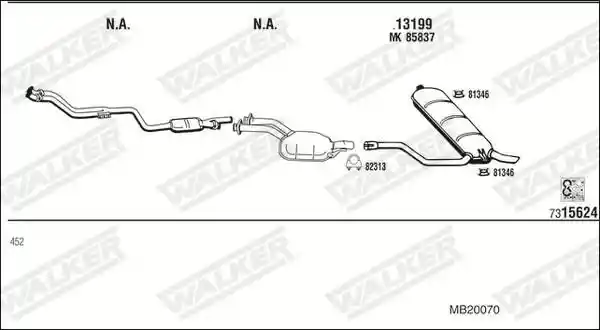 WALKER MB20070