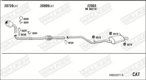 WALKER MB20071A