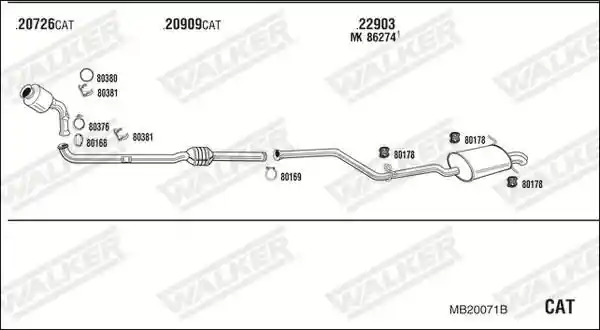WALKER MB20071B