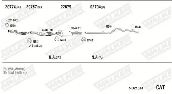 WALKER MB21014