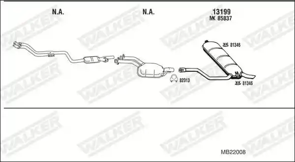 WALKER MB22008