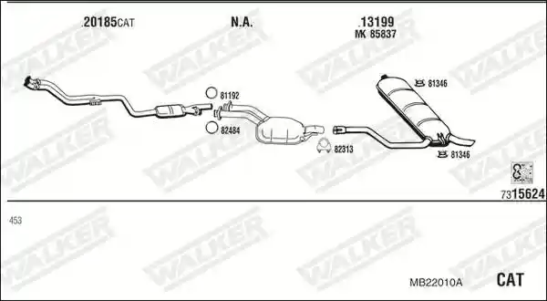 WALKER MB22010A