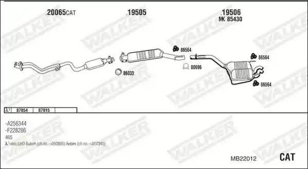 WALKER MB22012