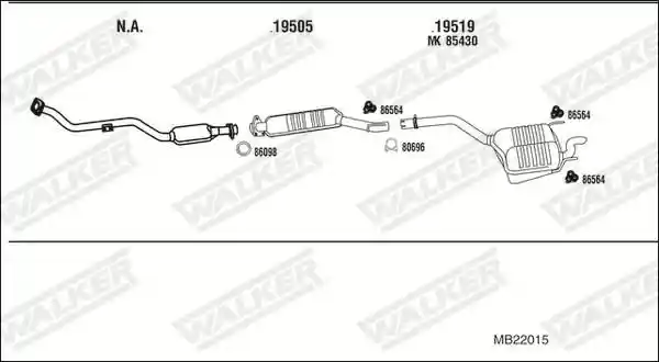 WALKER MB22015