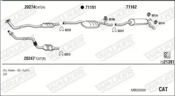 WALKER MB22020