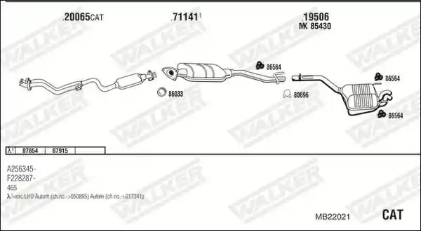 WALKER MB22021