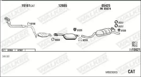 WALKER MB23003