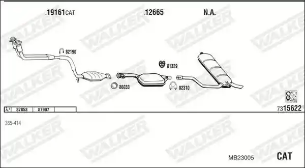 WALKER MB23005
