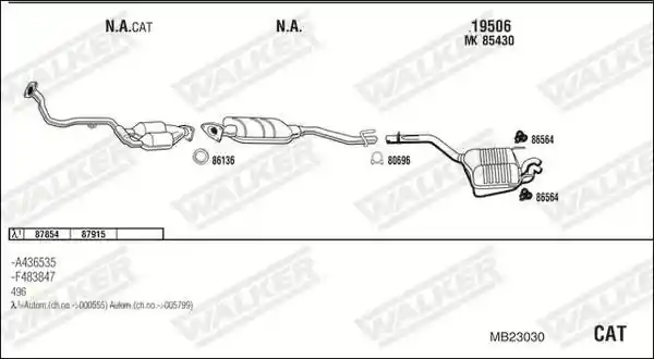 WALKER MB23030