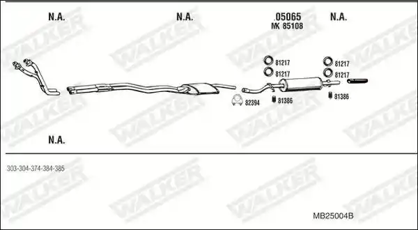 WALKER MB25004B