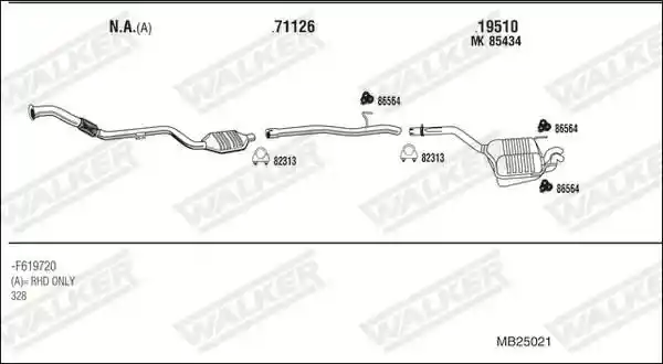 WALKER MB25021
