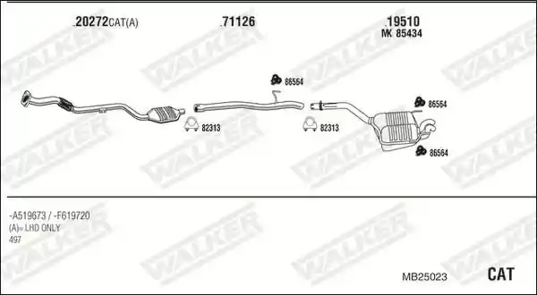 WALKER MB25023