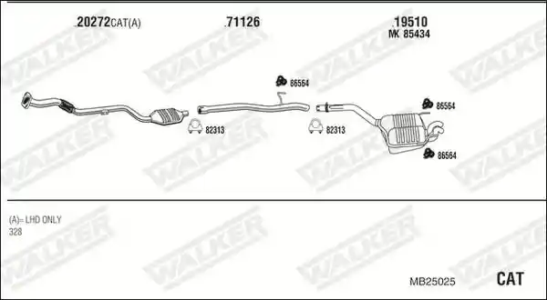 WALKER MB25025