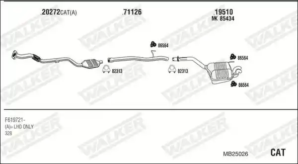 WALKER MB25026