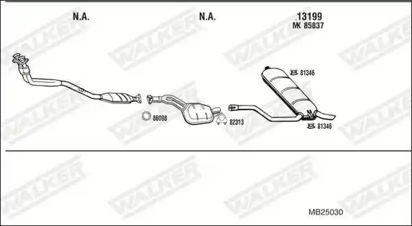 WALKER MB25030