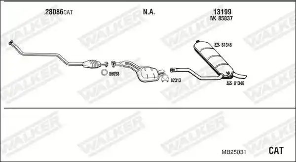 WALKER MB25031