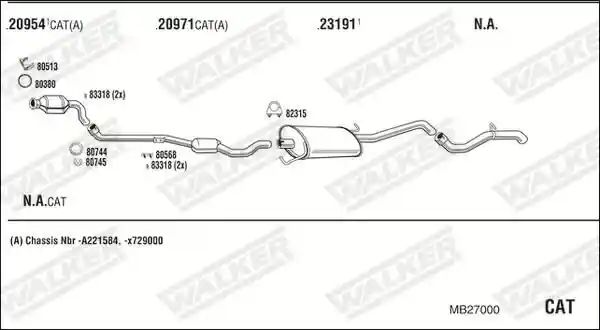 WALKER MB27000