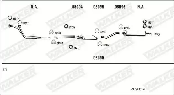 WALKER MB28014
