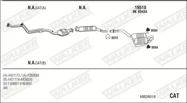WALKER MB28016