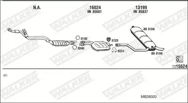 WALKER MB28020
