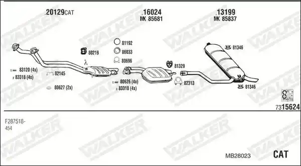 WALKER MB28023