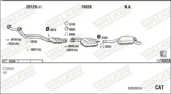 WALKER MB28024