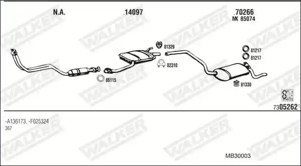 WALKER MB30003