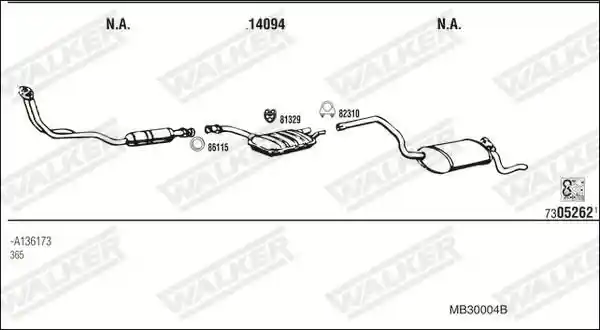 WALKER MB30004B