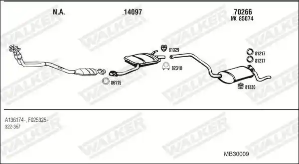 WALKER MB30009