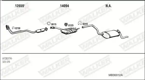 WALKER MB30012A