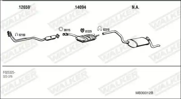 WALKER MB30012B