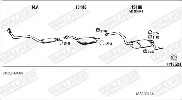 WALKER MB30013A