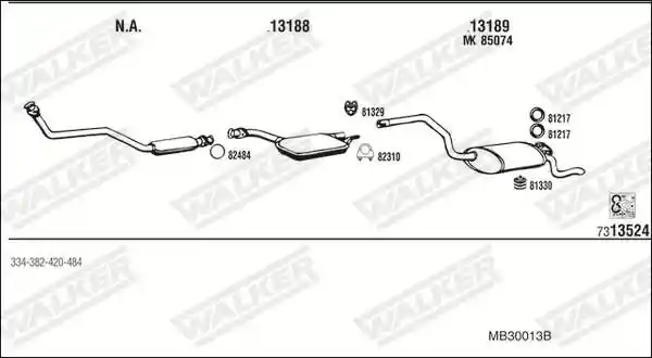 WALKER MB30013B