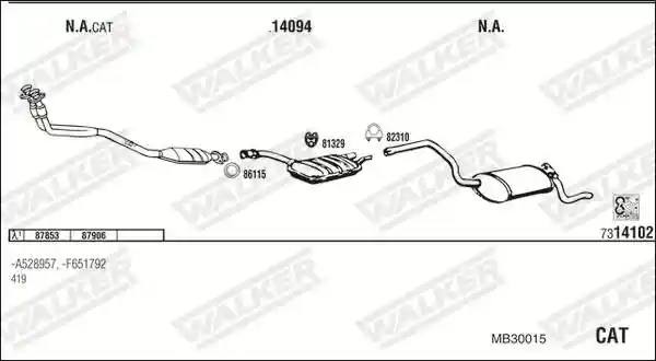 WALKER MB30015