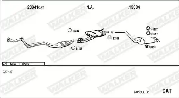 WALKER MB30018