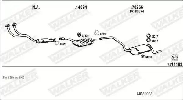 WALKER MB30023