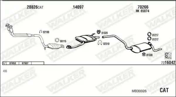 WALKER MB30026